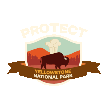 Protect More Parks Camping Sticker - Protect More Parks Camping Protect Yellowstone National Park Stickers