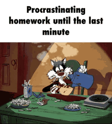 Procrastinating Homework Until The Last Minute GIF - Last Minute Procrastinating Homework Procrastinating GIFs
