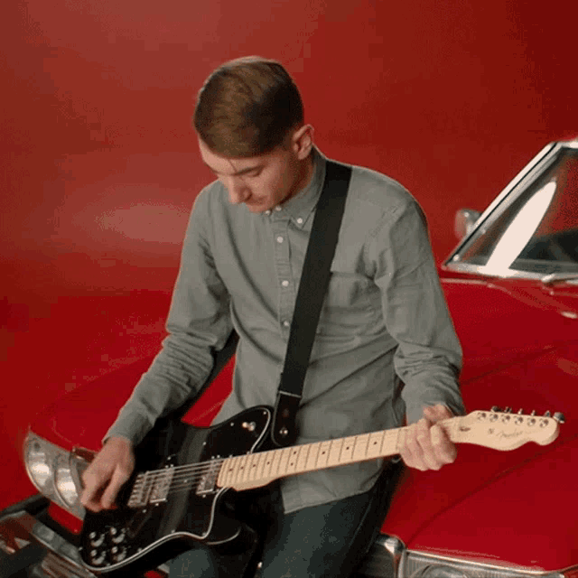 Playing Guitar Kyle Mcaulay GIF Playing Guitar Kyle Mcaulay Spanish