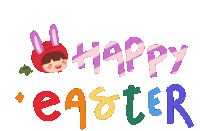 Easter Happyeaster Sticker - Easter Happyeaster Akkg Stickers