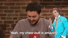 Tabletop - Formula D: Wil Wheaton Has A Chest Butt GIF - Wil Wheaton Table Top Amazing GIFs