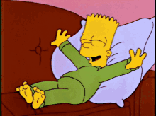 The Simpsons Bed Time GIF - The Simpsons Bed Time Excited GIFs