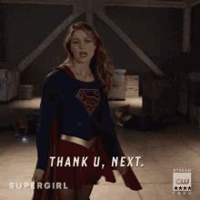Supergirl Melissa Benoist GIF - Supergirl Melissa Benoist Thank You Next GIFs