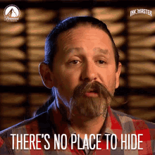 Theres No Place To Hide Oliver Peck GIF - Theres No Place To Hide Oliver Peck Ink Master GIFs