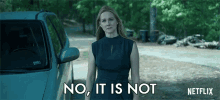 No Its Not Laura Linney GIF - No Its Not Laura Linney Wendy Byrde GIFs
