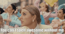 Taylor Swift Me GIF - Taylor Swift Me Cant Spell Awesome Without Me GIFs