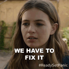 We Have To Fix It Heather Nill GIF - We Have To Fix It Heather Nill Panic GIFs