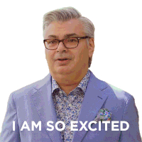 I Am So Excited The Great Canadian Baking Show Sticker - I Am So Excited The Great Canadian Baking Show Im Thrilled Stickers