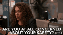 Are You At All Concerned About Your Safety Ana Perez GIF - Are You At All Concerned About Your Safety Ana Perez Diana Maria Riva GIFs