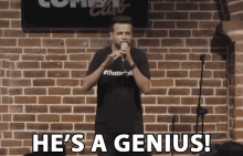 hes a genius hes smart genius intelligent clever hes a genius hes smart genius intelligent clever