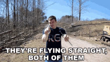 Theyre Flying Straight Kendall Gray GIF - Theyre Flying Straight Kendall Gray They Are Both Flying Straight GIFs