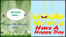 12a happy morning physics physics class good morning