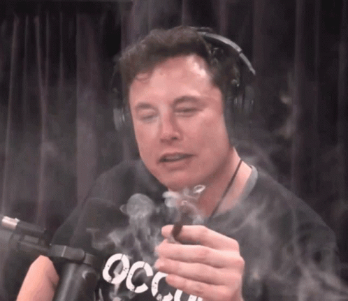 Elon Musk Smoking GIF - Elon Musk Smoking Weed - Descubre & Comparte GIFs