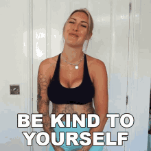 Be Kind To Yourself Tracy Kiss GIF - Be Kind To Yourself Tracy Kiss Dont Be Hard On Yourself GIFs