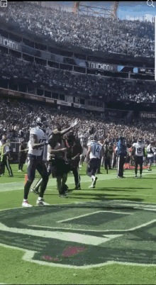 tennessee titans bowling touchdown celebration