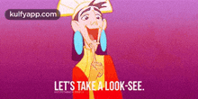Let'S Take A Look-see..Gif GIF - Let'S Take A Look-see. Poster Advertisement GIFs