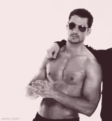 David Gandy Shirtless GIF - David Gandy Shirtless Muscles GIFs