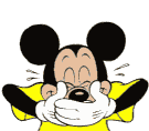 Hihihi Mickey Mouse Sticker - Hihihi Mickey Mouse Laughing Stickers
