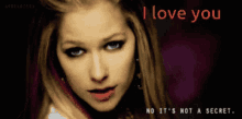 shh i love you no its not secret avril lavigne shh i love you no its not secret avril lavigne