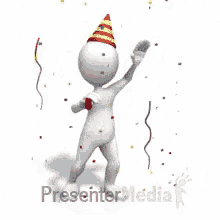 Party Happy GIF - Party Happy Waving GIFs
