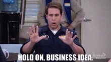 Superstore Marcus GIF - Superstore Marcus Hold On Business Idea GIFs