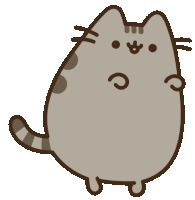 Pusheen Cute Cat Sticker - Pusheen Cute Cat Walking Slowly Stickers