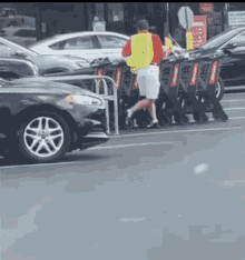 Grocery Shopping Dancing At Work GIF - Grocery Shopping Dancing At Work Get It GIFs