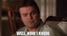 Well Now Iknow GIF - Well Now Iknow Shallowhal GIFs