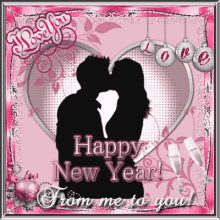 Happy New Year Baby Kiss GIF - Happy New Year Baby Kiss I Love You GIFs