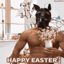 Happy Easter Easter Bunny GIF - Happy Easter Easter Bunny Easter Decorations GIFs