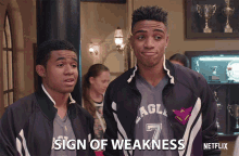 Sign Of Weakness Not A Good Sign GIF - Sign Of Weakness Not A Good Sign Sign Of A Flaw GIFs