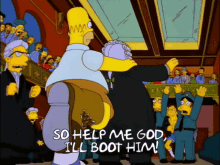 The Simpsons Homer Simpson GIF - The Simpsons Homer Simpson Boot GIFs