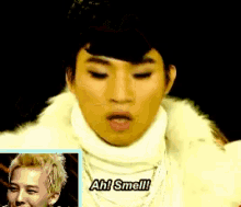 Bigbang Daesung GIF - Bigbang Daesung Smell GIFs