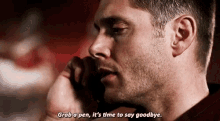 grab goodbye time dean winchester grab goodbye time dean winchester