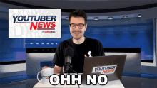 Ohh No Benedict Townsend GIF - Ohh No Benedict Townsend Youtuber News GIFs