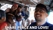 Share Peace And Love Cj Estrada GIF - Share Peace And Love Cj Estrada Kalinaw GIFs