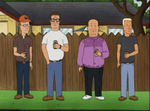 King Of The Hill Hank Hill GIF.