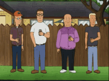 king of the hill hank hill bill dauterive boomhauer dale gribble