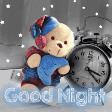 Goodnight Bear GIF - Goodnight Bear Clock GIFs
