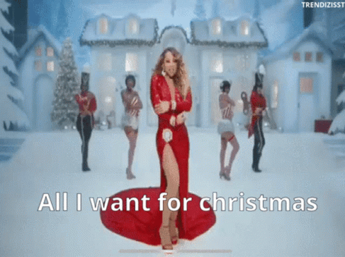 All I Want For Christmas Mariah Carey GIF - All I Want ...