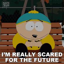 Im Really Scared For The Future Eric Cartman GIF - Im Really Scared For The Future Eric Cartman South Park GIFs