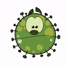 corona virus pandemic green shocked corona virus pandemic green shocked