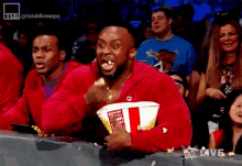 Eating Popcorn Nom Nom GIF - Eating Popcorn Nom Nom This Is Gonna Be GIFs