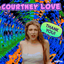 Courtney Love Thank You GIF - Courtney Love Thank You Thanks GIFs