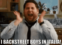 Backstreet Boys In Italia GIF - Backstreet Boys In Italia Vengono In Italia GIFs