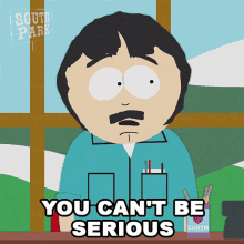 You Cant Be Serious Randy Marsh GIF - You Cant Be Serious Randy Marsh South Park GIFs