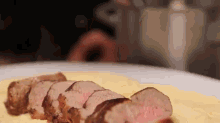 Pork And Polenta GIF - Pork Polenta Dinner GIFs