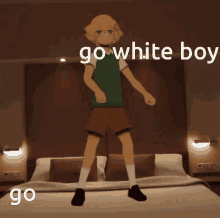 Go White Girl Go Go White Boy Go GIF - Go White Girl Go Go White Boy Go Go Basil Go GIFs