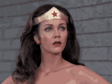 Linda Carter Wonder Woman GIF - Linda Carter Wonder Woman Eye Roll GIFs