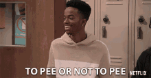 To Pee Or Not To Pee Coy Stewart GIF - To Pee Or Not To Pee Coy Stewart Lorenzo GIFs